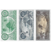 (704) ** PN16s,17s,18s Western Samoa 1,2 & 10 Tala Year N.D. (With Letter S For Serial Number)